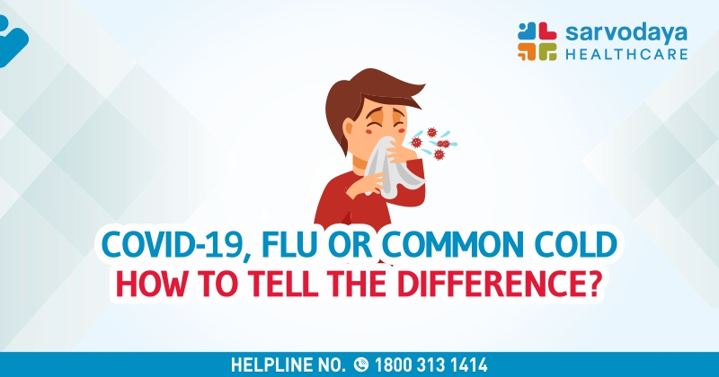 COVID-19 or Flu or Common Cold - How to Tell the Difference?