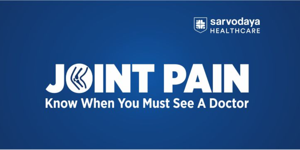 Joint Pain - Know When You Must See A Doctor