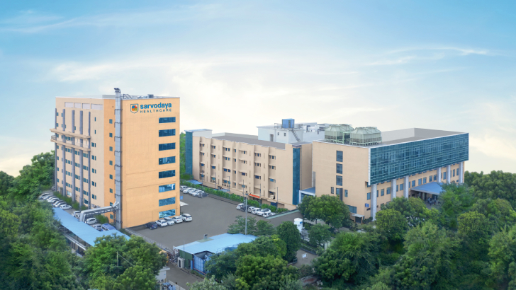 Sarvodaya Hospital, Sec 8, Faridabad